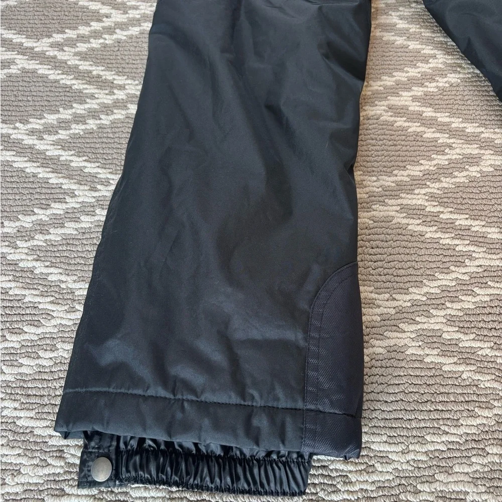 32 degrees Kids Black Snow Bib Pants with Adjustable Suspenders